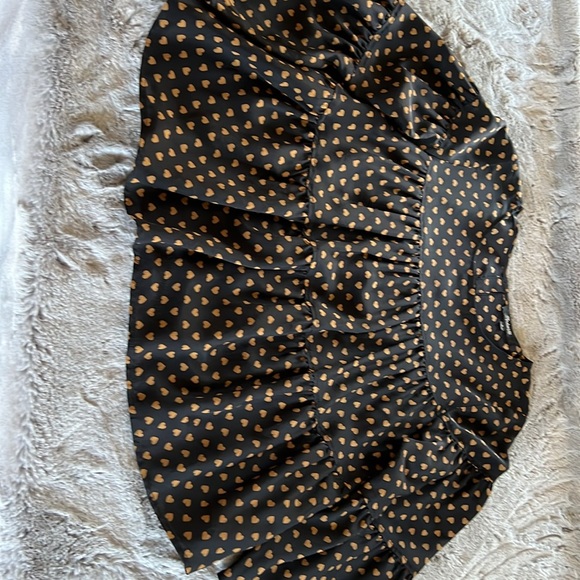 Madewell Silk Tiered Button Back Blouse - Picture 3 of 5